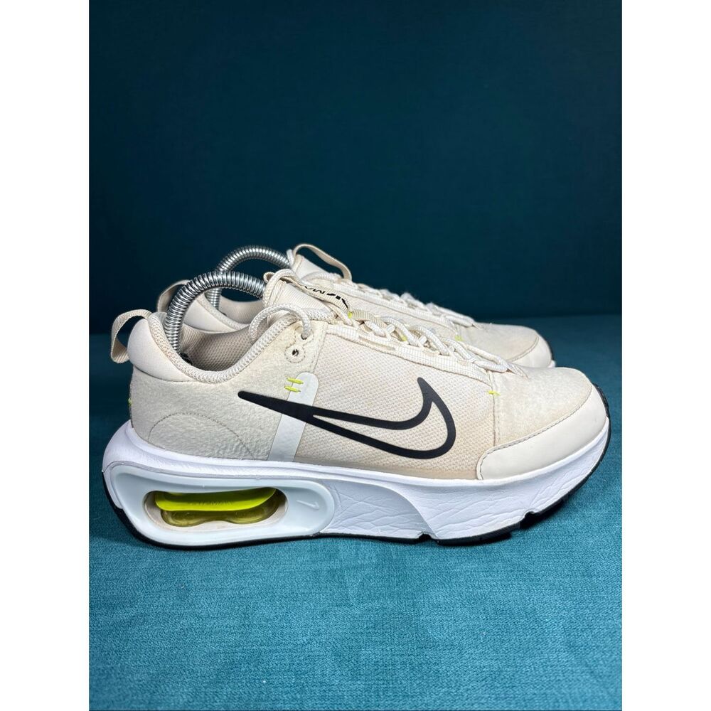 Nike Air Max INTRLK Lite Women’s Running Shoes Sail Volt Black Size US 9.5 EU 41 - Picture 3 of 8